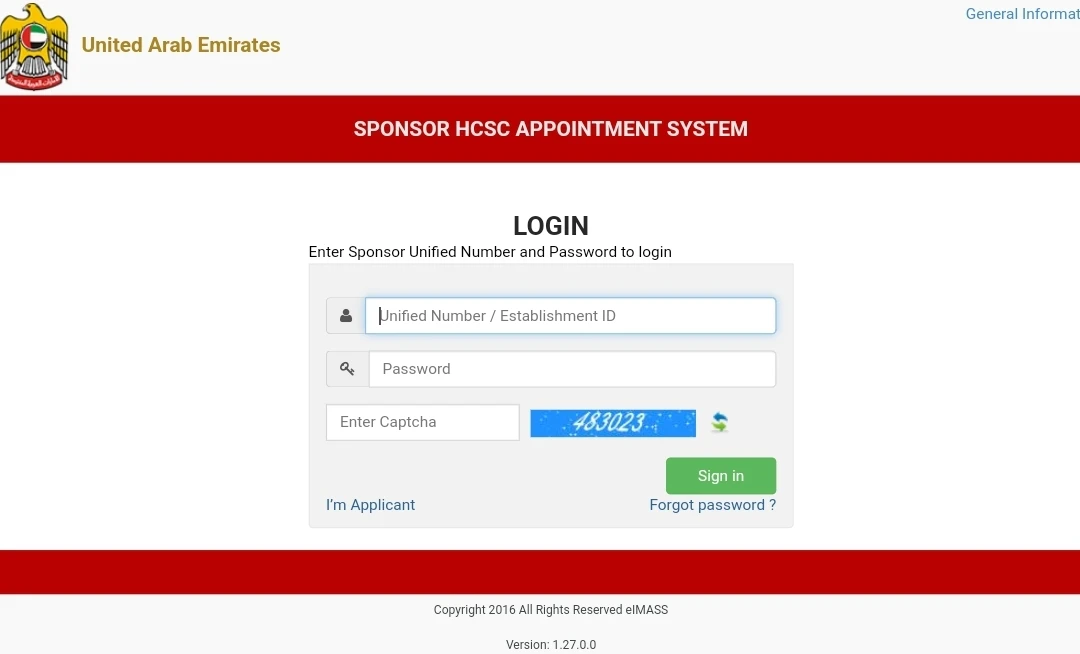 UAE Embassy Appointment