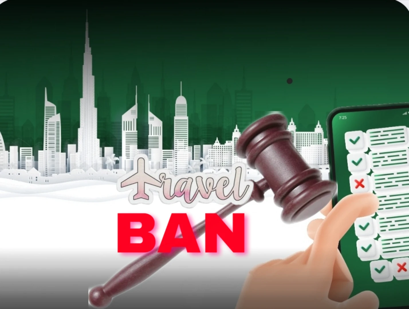 UAE Travel Ban inquiry Criminal Status of Financial Cases